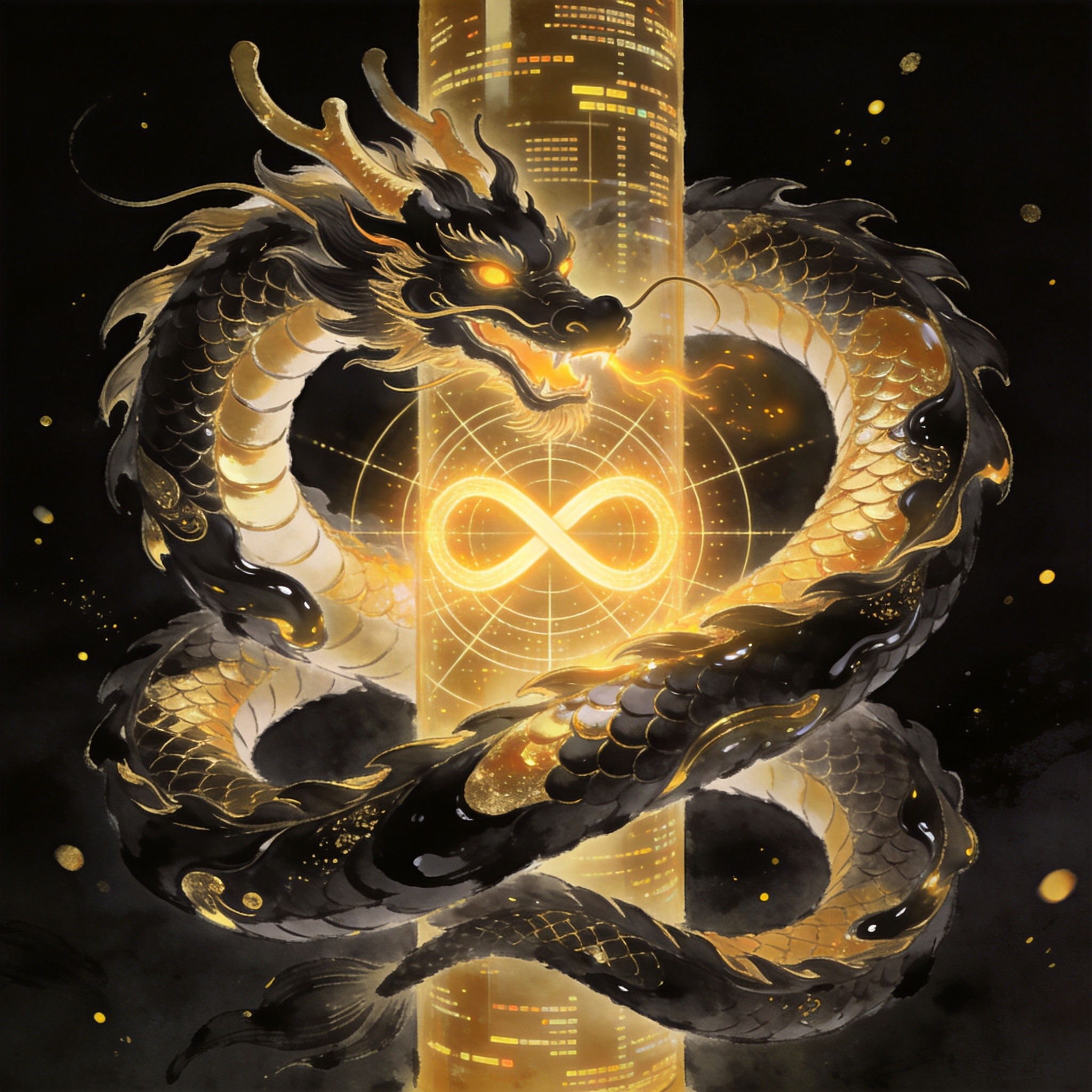 Azure Dragon — Water Element